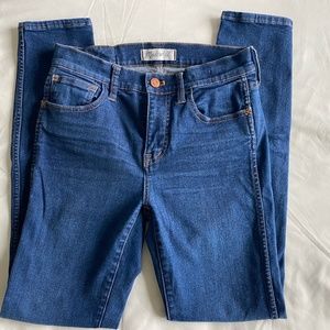 Madewell High Rise Skinny Jeans